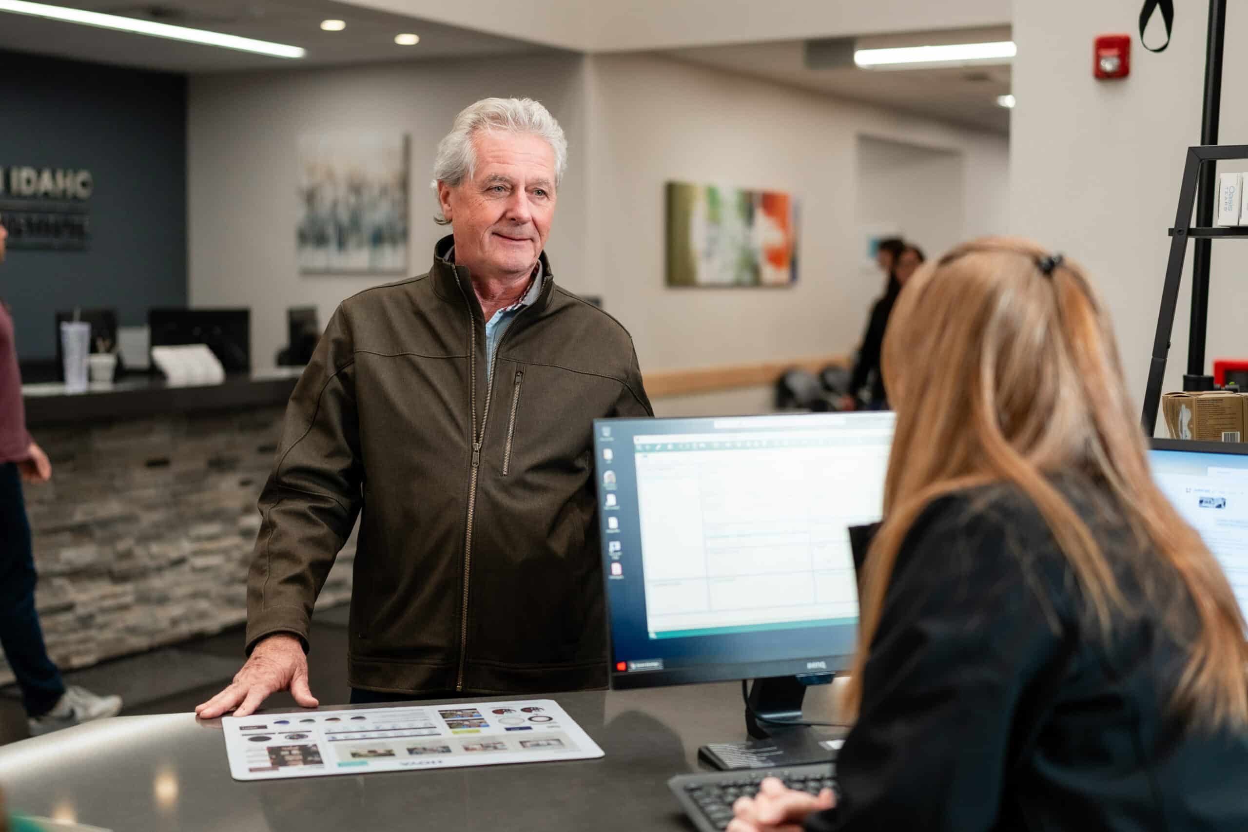 North Idaho Eye Institute Check In Hayden Office
